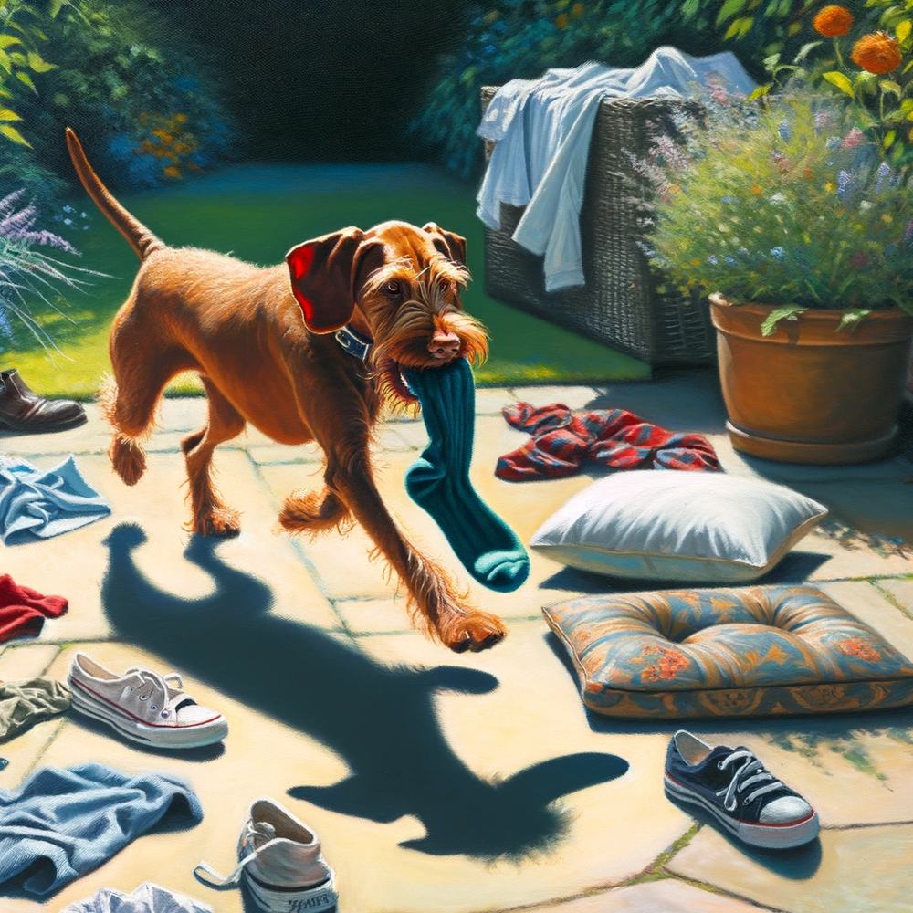 2026 Wire Hair Vizsla Calendar (A3) Spring Cover