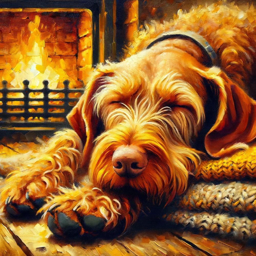 2026 Wire Hair Vizsla Calendar (A3) Spring Cover