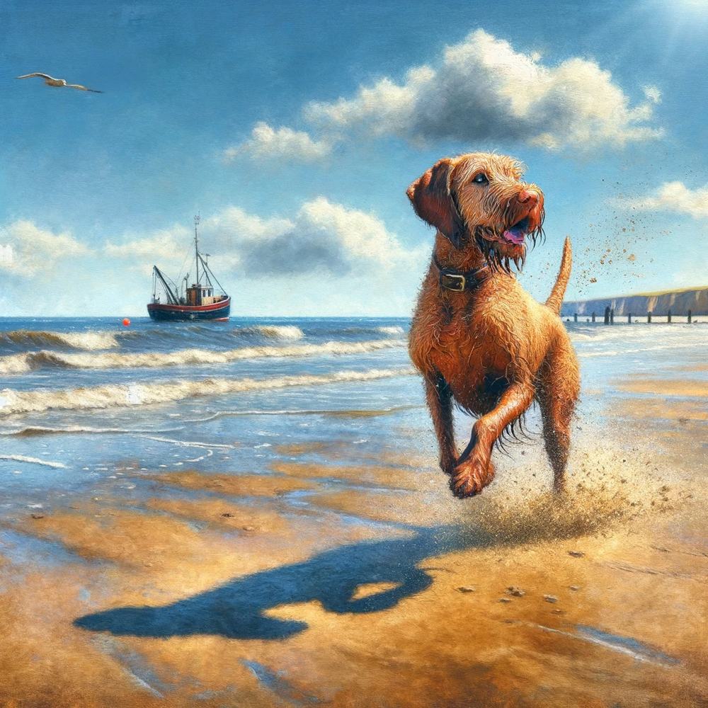 2026 Wire Hair Vizsla Calendar (A3) Spring Cover