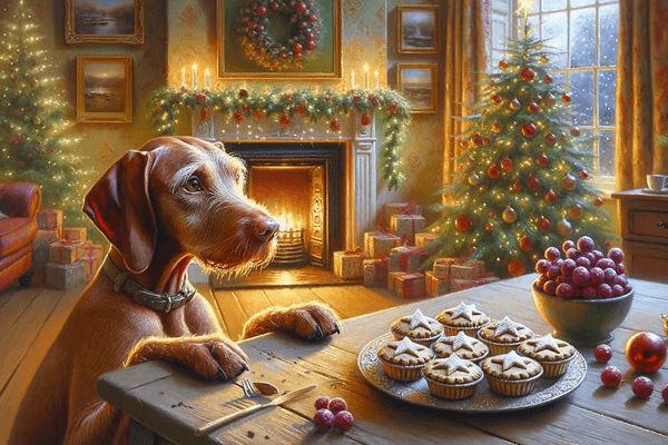 Assorted Wirehair Vizsla Christmas Card Pack - Choose Your Own With Multi Card Discounts!